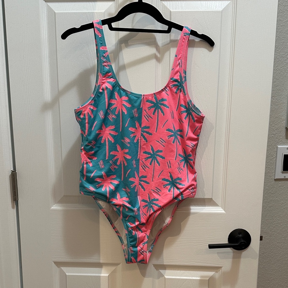 CHUBBIES one piece Swimwear in Pink and blue